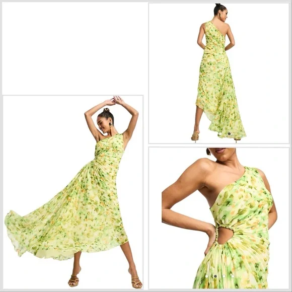 Mango | Dresses | Mango Premium Asymmetrical Yellow Floral One Shoulder Dress Cut Out Pleated Sz 8 | Poshmark Mango | Dresses | Mango Premium Asymmetrical Yellow Floral One Shoulder Dress Cut Out Pleated Sz 8 | Poshmark